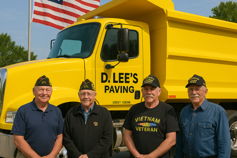 D. Lee's paving Veteran paving discounts