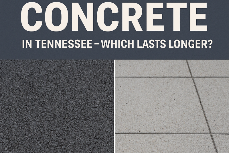 Asphalt vs concrete in Tennessee